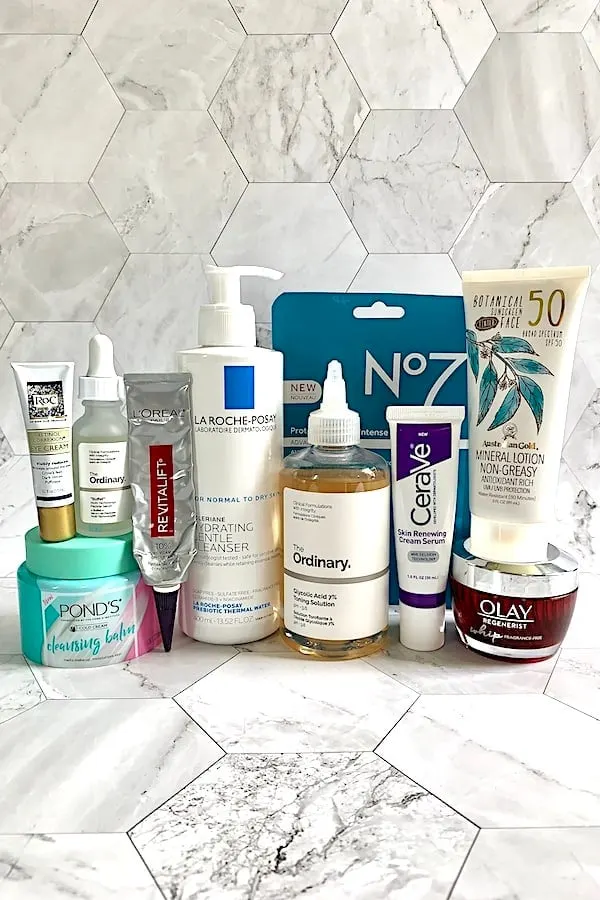 Drugstore Anti-Aging Skincare Essentials