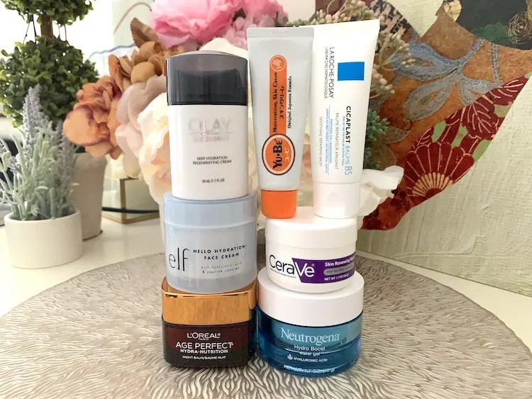 Drugstore Skin Creams for Dry and Dehydrated Skin