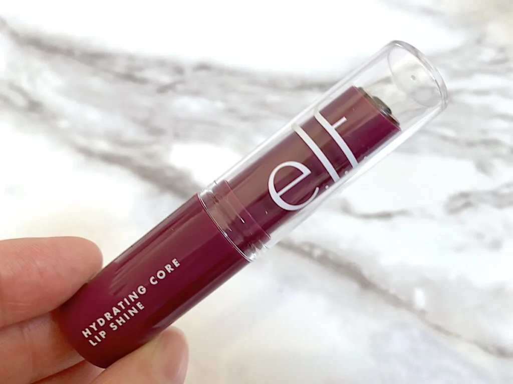 elf Hydrating Lip Shine in the shade Ecstatic.