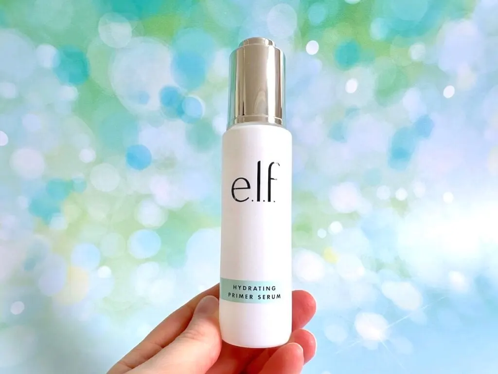 e.l.f. Hydrating Primer Serum, handheld.