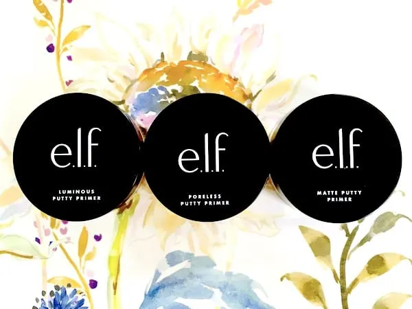 e.l.f. Cosmetics Poreless Putty Primer, Matte Putty Primer, and Luminous Putty Primer