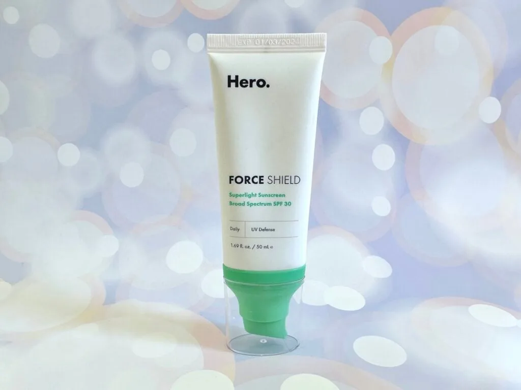 Hero Cosmetics Force Shield Superlight Sunscreen Broad Spectrum SPF 30