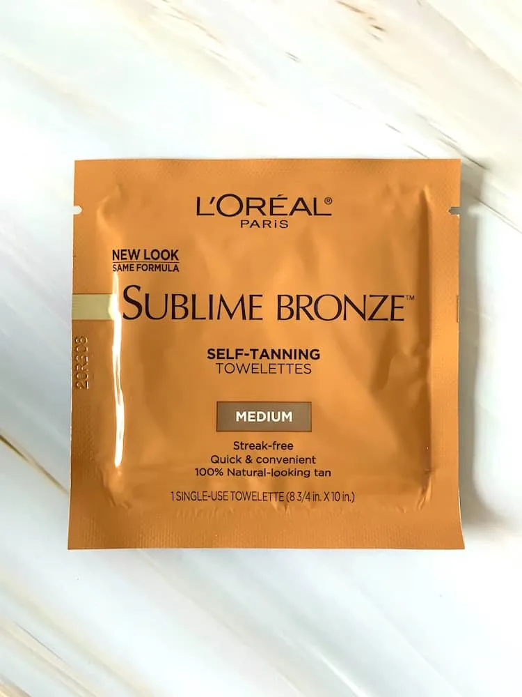 Loreal Sublom Bronze Self Tanning Towelettes