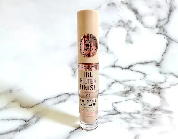 Makeup Revolution IRL Filter Finish Concealer in the shade C4.