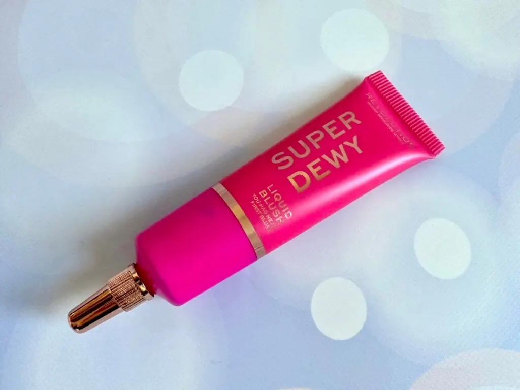 Makeup Revolution Superdewy Liquid Blush in the shade You Had Me At First Blush.