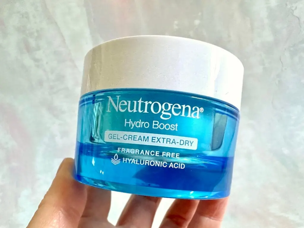 Neutrogena Hydro Boost Gel Cream, handheld.