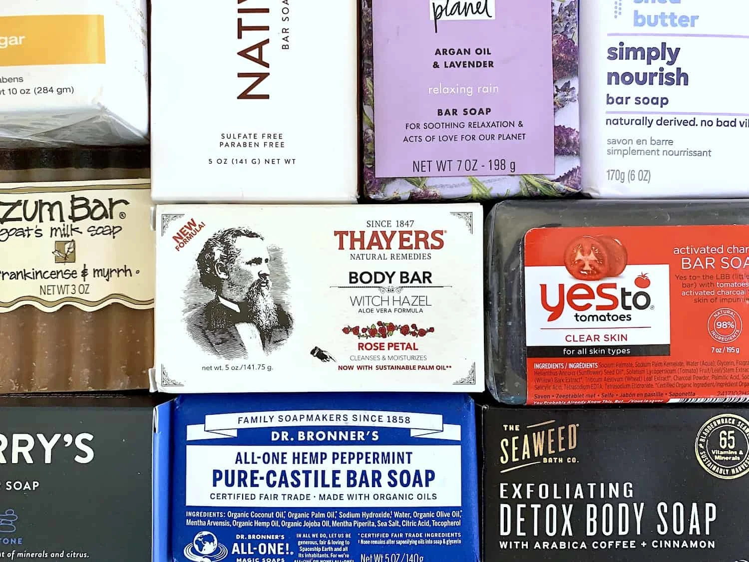 Not Your Average Drugstore Bar Soaps