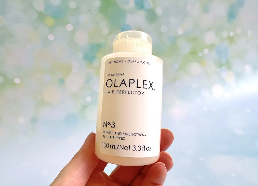 Olaplex No. 3 Hair Perfector, handheld.