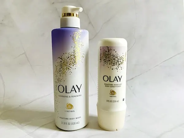 Olay Retinol Body Wash and Body Conditioner