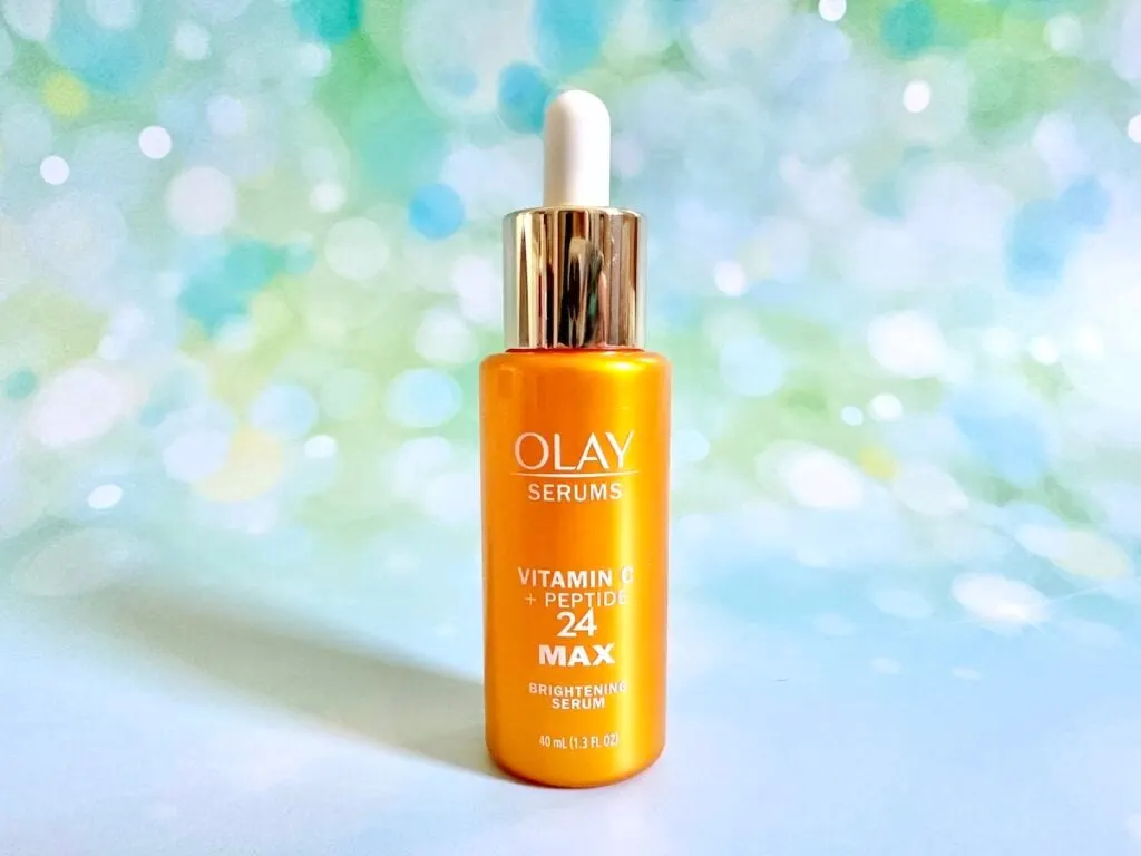 Olay Vitamin C + Peptide 24 MAX Brightening Serum.