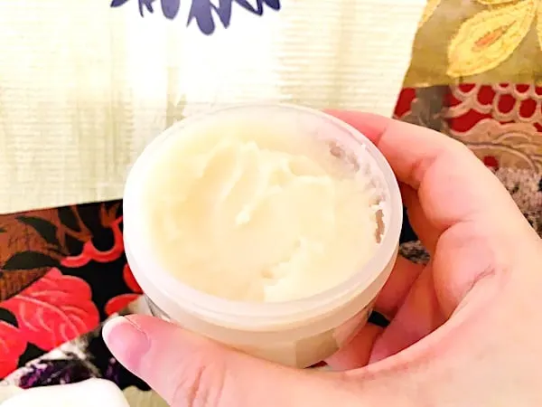 Palmer’s Coconut Monoi Cleansing Balm Opened