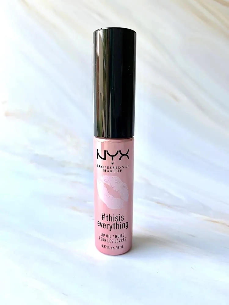 Pretty Pink Drugstore Lip Glosses - NYX This Is Everything Lip Oil