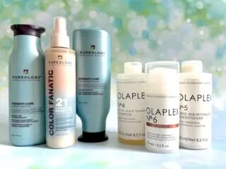 Pureology vs Olaplex: Shampoos, Conditioners, and Leave-in Styling Products.