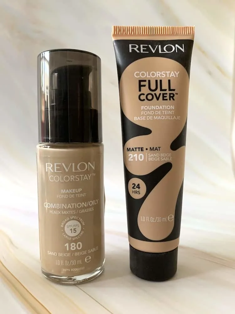 Revlon ColorStay Makeup Combination/Oily and Revlon Colorstay Full Cover Foundation