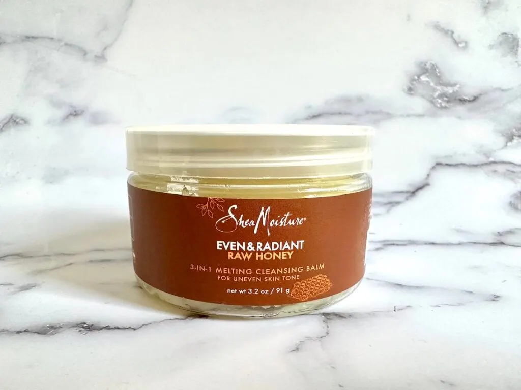 Shea Moisture Even & Radiant Raw Honey 3-in-1 Melting Cleansing Balm