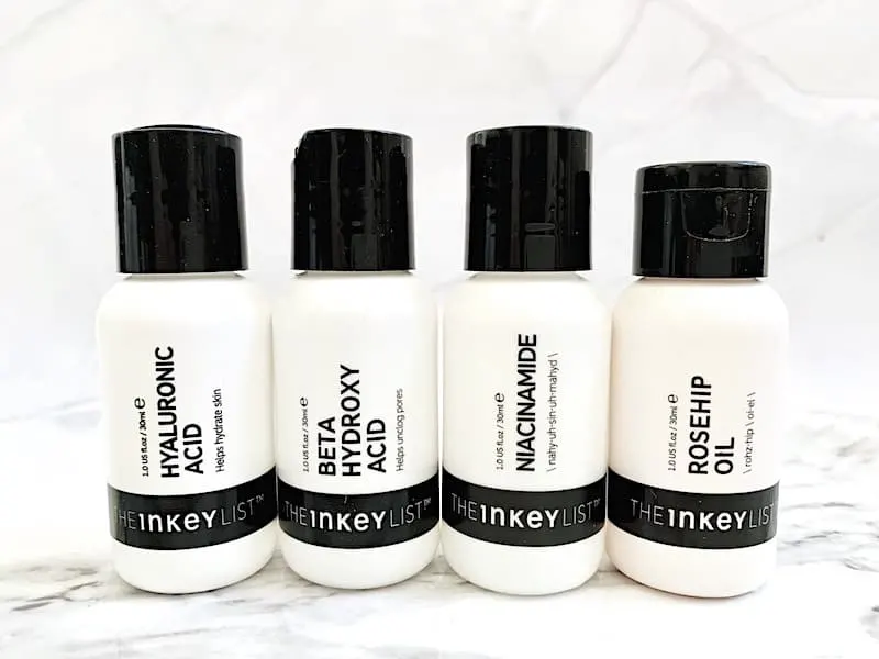 The Inkey List Hyaluronic Acid Serum, Beta Hydroxy Acid, Niacinamide and Rosehip Oil