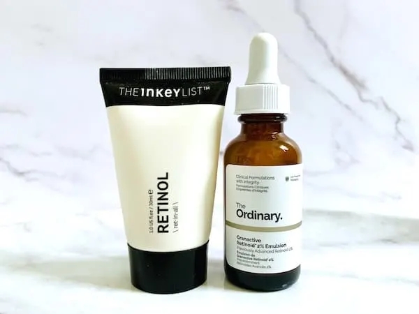 The Inkey List Retinol Serum vs The Ordinary Granactive Retinoid 2% Emulsion