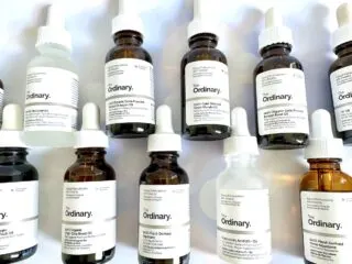 The Ordinary Hydrators and Oils, flatlay.