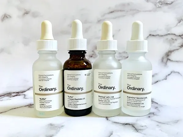 The Ordinary Peptide Serums for Wrinkles