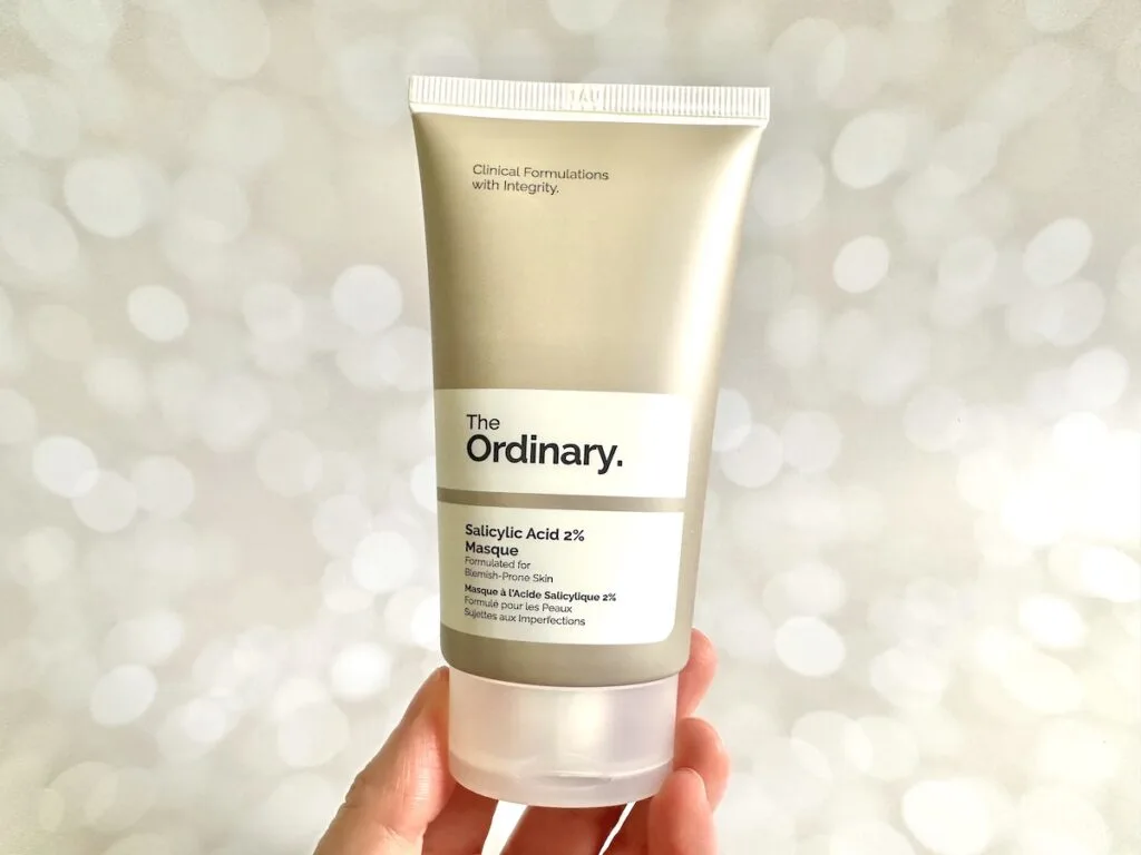 The Ordinary Salicylic Acid 2% Masque, handheld.