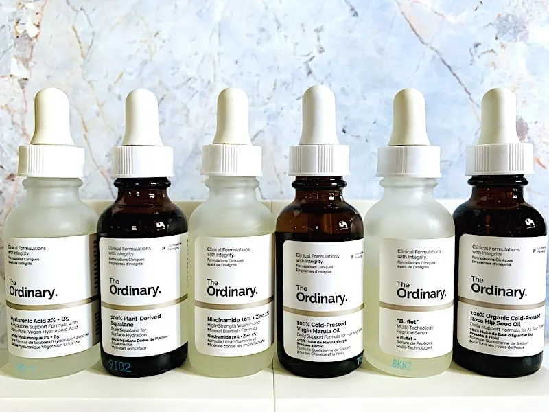 The Ordinary Skincare Serums and Facial Oils