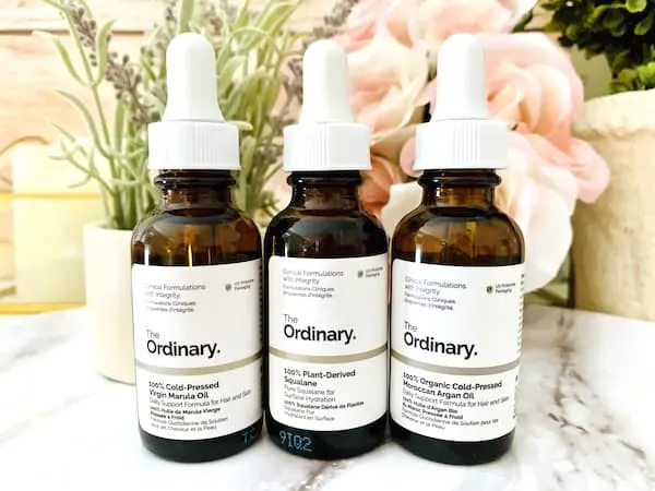 The Ordinary Marula, Squalane & Moroccan Argan Oils for Dry Skin